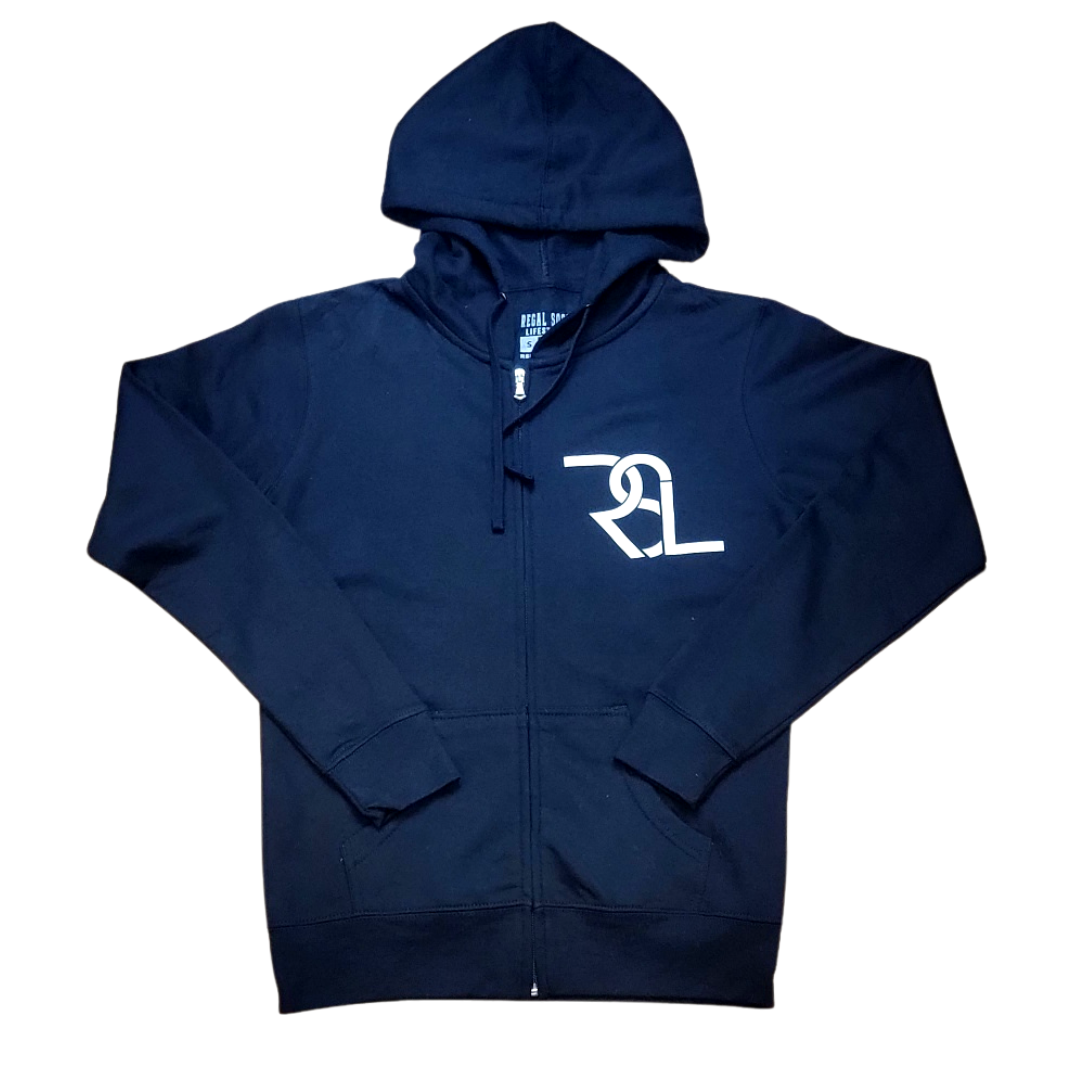 RSL Womens Black Zip-up